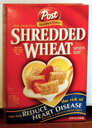 Post Cereals' shredded wheat