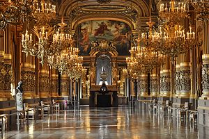 Opera House of Paris, the Palais Garnier's gra...